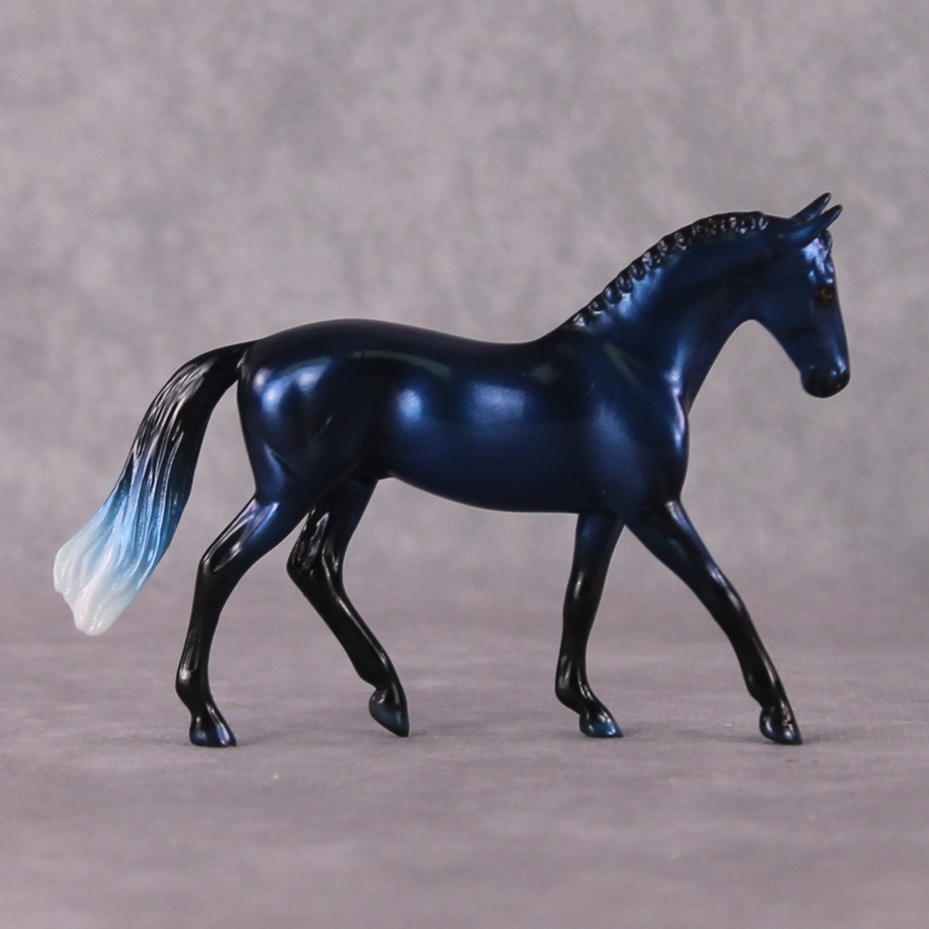 “National Take A Walk in a Park Day” Rock Chips: OOAK Warmblood Chip based on Azurite by Ellen Robbins