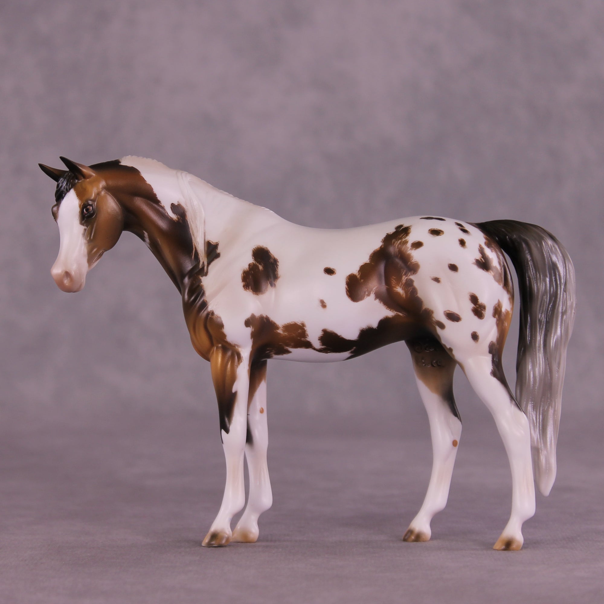 Tiger Swallow-Tail OOAK Pebble Arabian Mare by Mindy Berg SS925