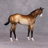 Very Important Pen OOAK Dappled Metallic Buckskin Custom Weanling By Dawn Quick HS24