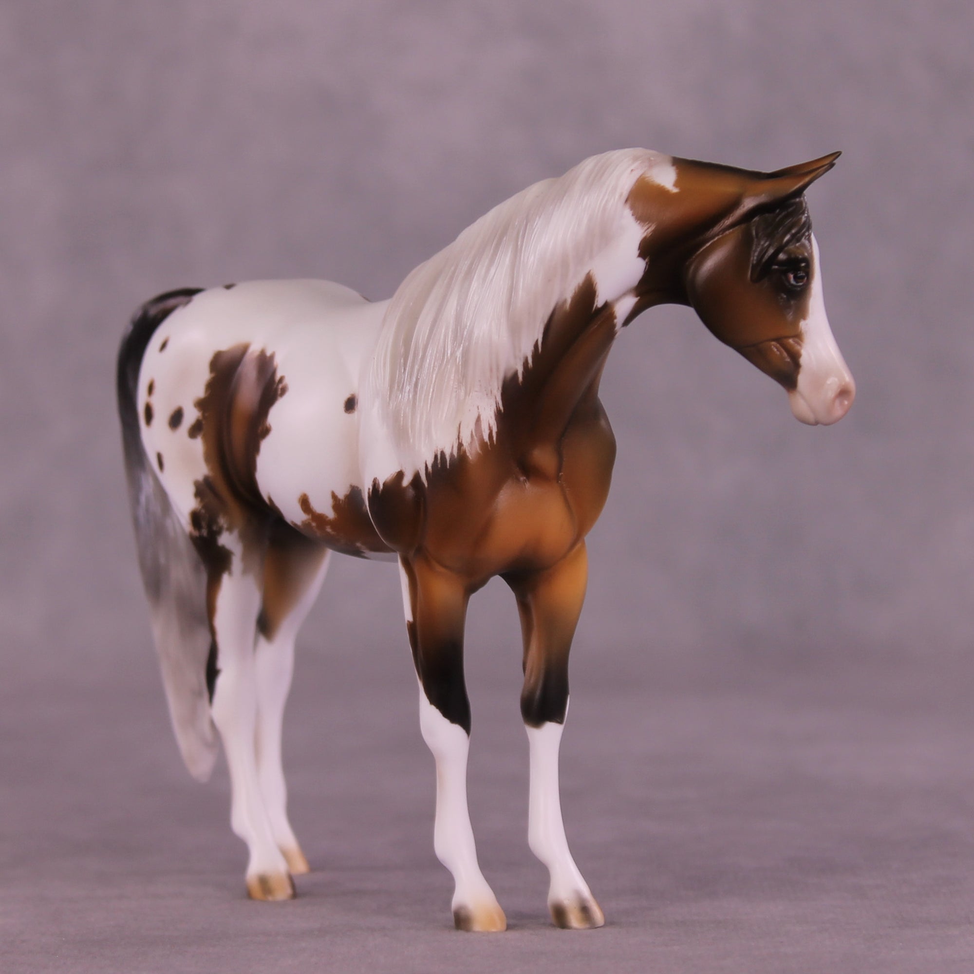 Tiger Swallow-Tail OOAK Pebble Arabian Mare by Mindy Berg SS925