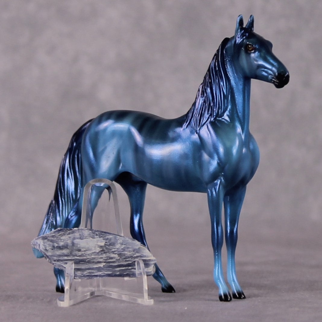 “National Take A Walk in a Park Day” Rock Chips: OOAK Morgan Chip based on Kyanite by Ellen Robbins