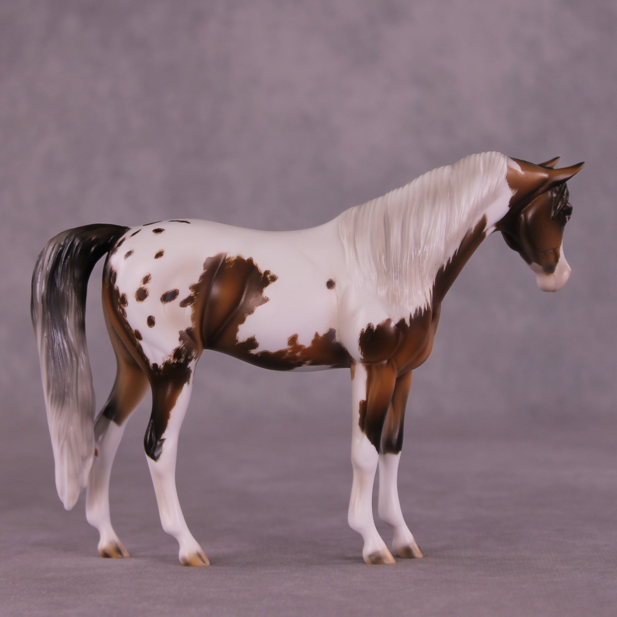 Tiger Swallow-Tail OOAK Pebble Arabian Mare by Mindy Berg SS925