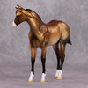 Very Important Pen OOAK Dappled Metallic Buckskin Custom Weanling By Dawn Quick HS24