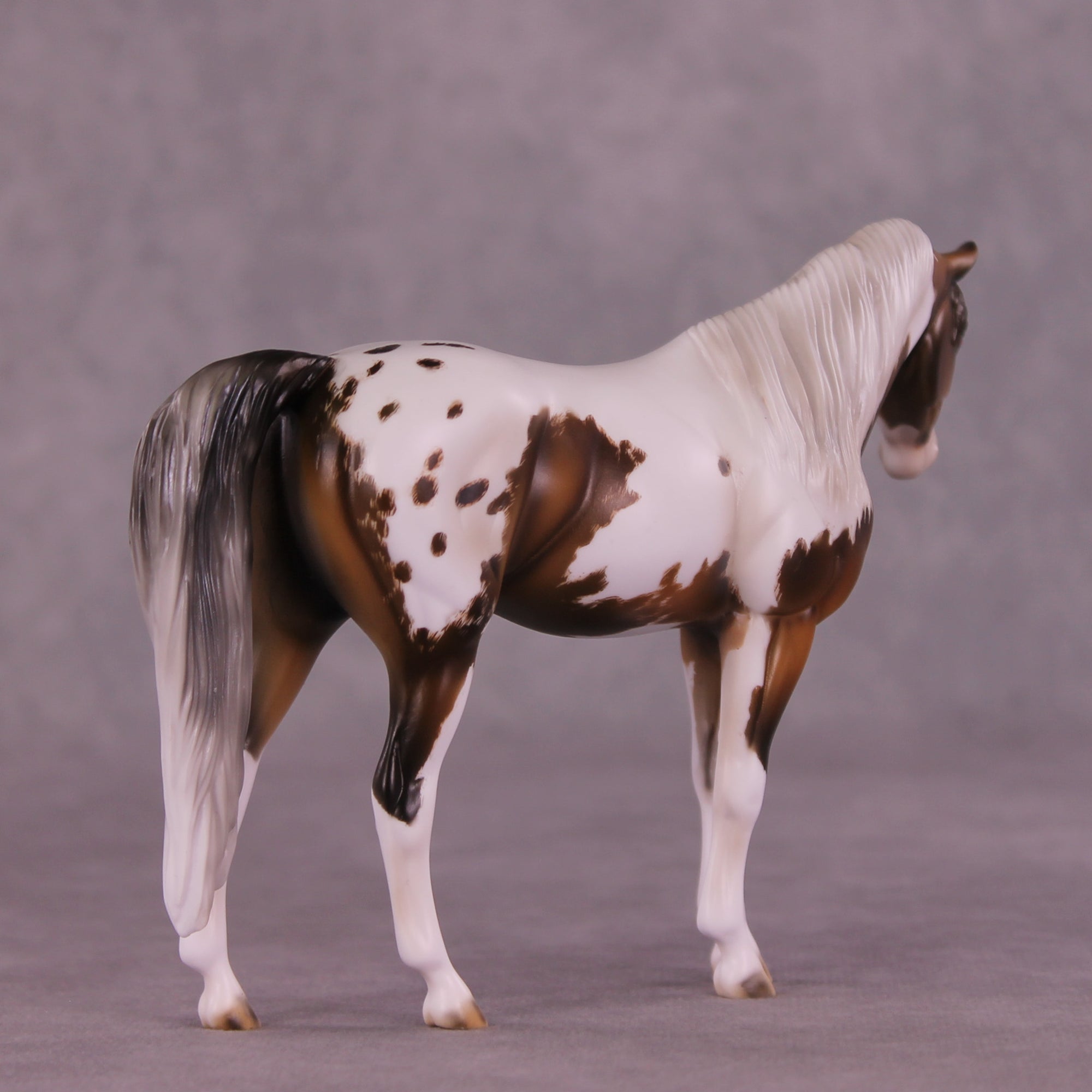 Tiger Swallow-Tail OOAK Pebble Arabian Mare by Mindy Berg SS925