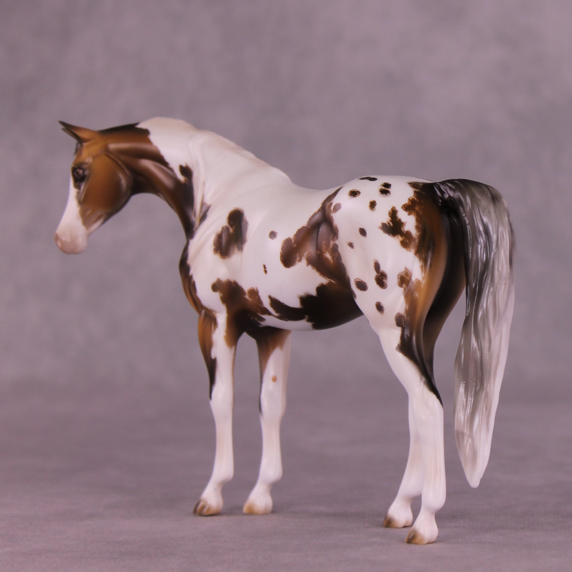 Tiger Swallow-Tail OOAK Pebble Arabian Mare by Mindy Berg SS925