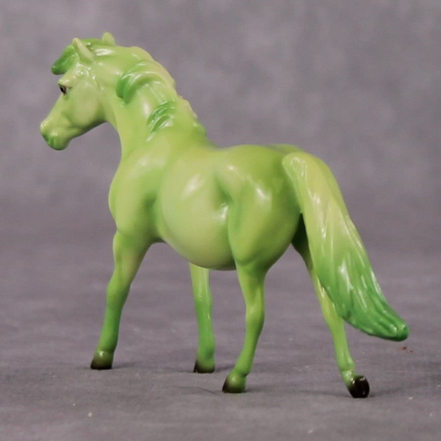 “National Take A Walk in a Park Day” Rock Chips: OOAK Pony Chip based on Olivine by Ellen Robbins