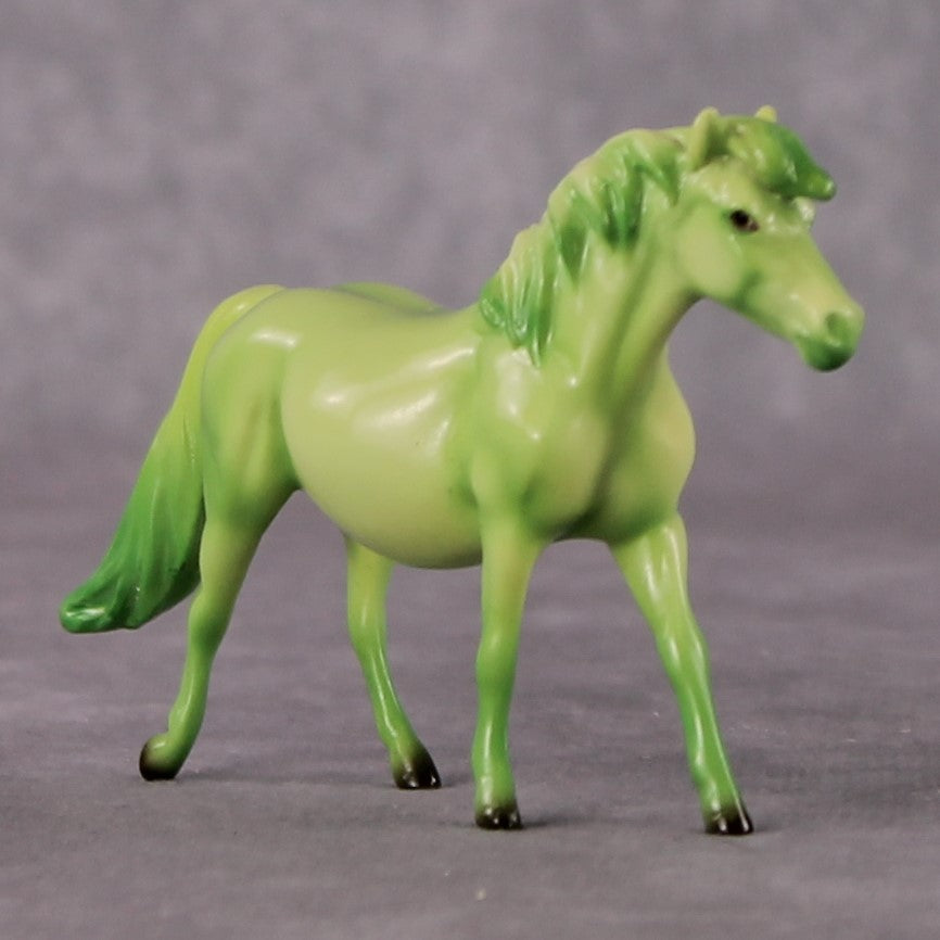 “National Take A Walk in a Park Day” Rock Chips: OOAK Pony Chip based on Olivine by Ellen Robbins