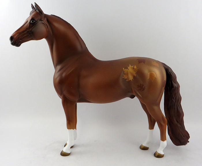 MAPLE-OOAK CHESTNUT DECORATOR MORGAN MODEL HORSE 11/14/16