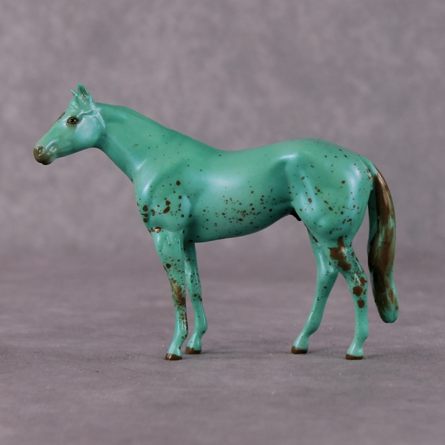“National Take A Walk in a Park Day” Rock Chips: OOAK Stock Horse Chip based on Beryl by Ellen Robbins