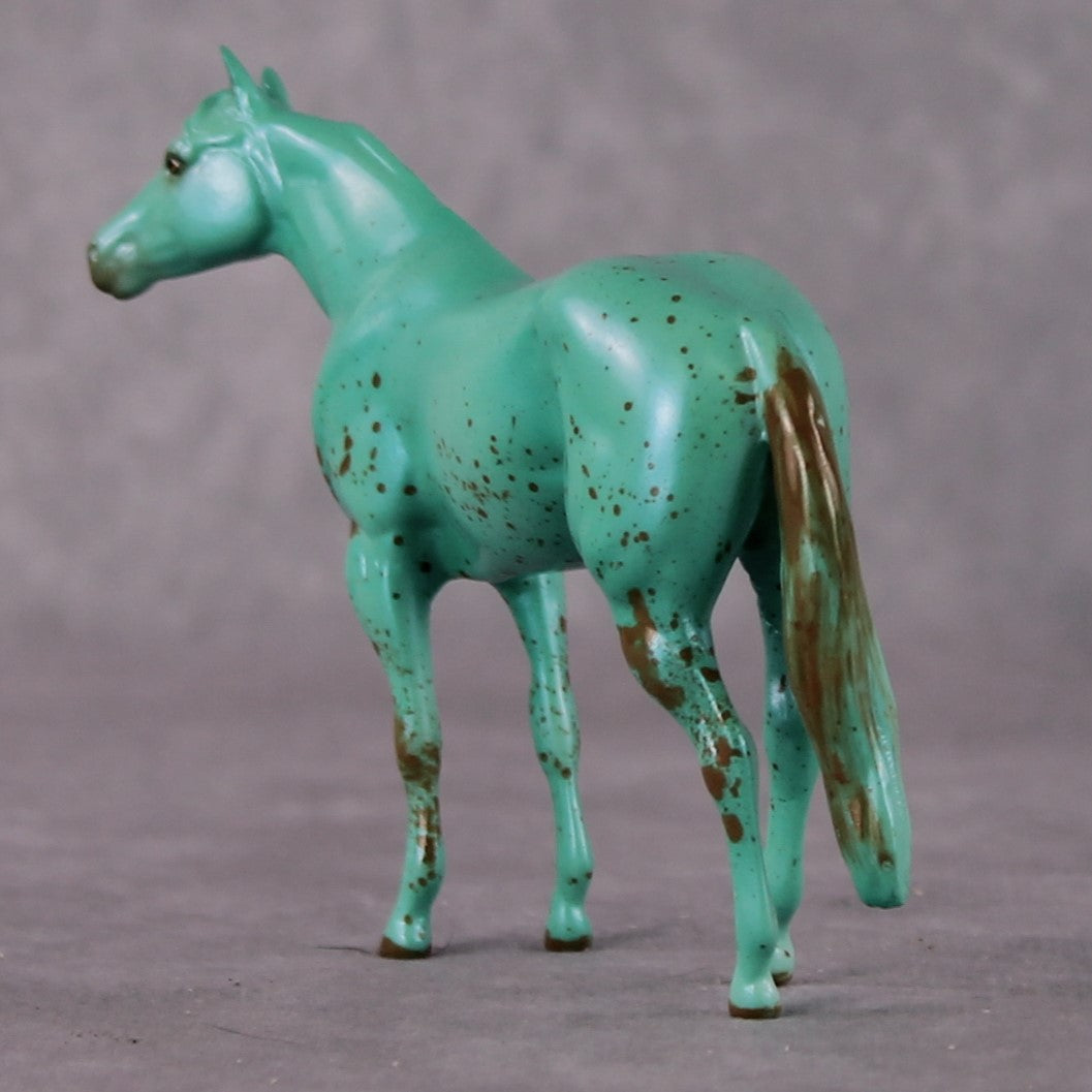 “National Take A Walk in a Park Day” Rock Chips: OOAK Stock Horse Chip based on Beryl by Ellen Robbins