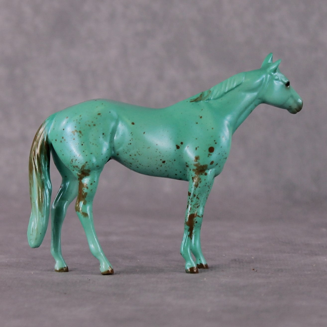 “National Take A Walk in a Park Day” Rock Chips: OOAK Stock Horse Chip based on Beryl by Ellen Robbins