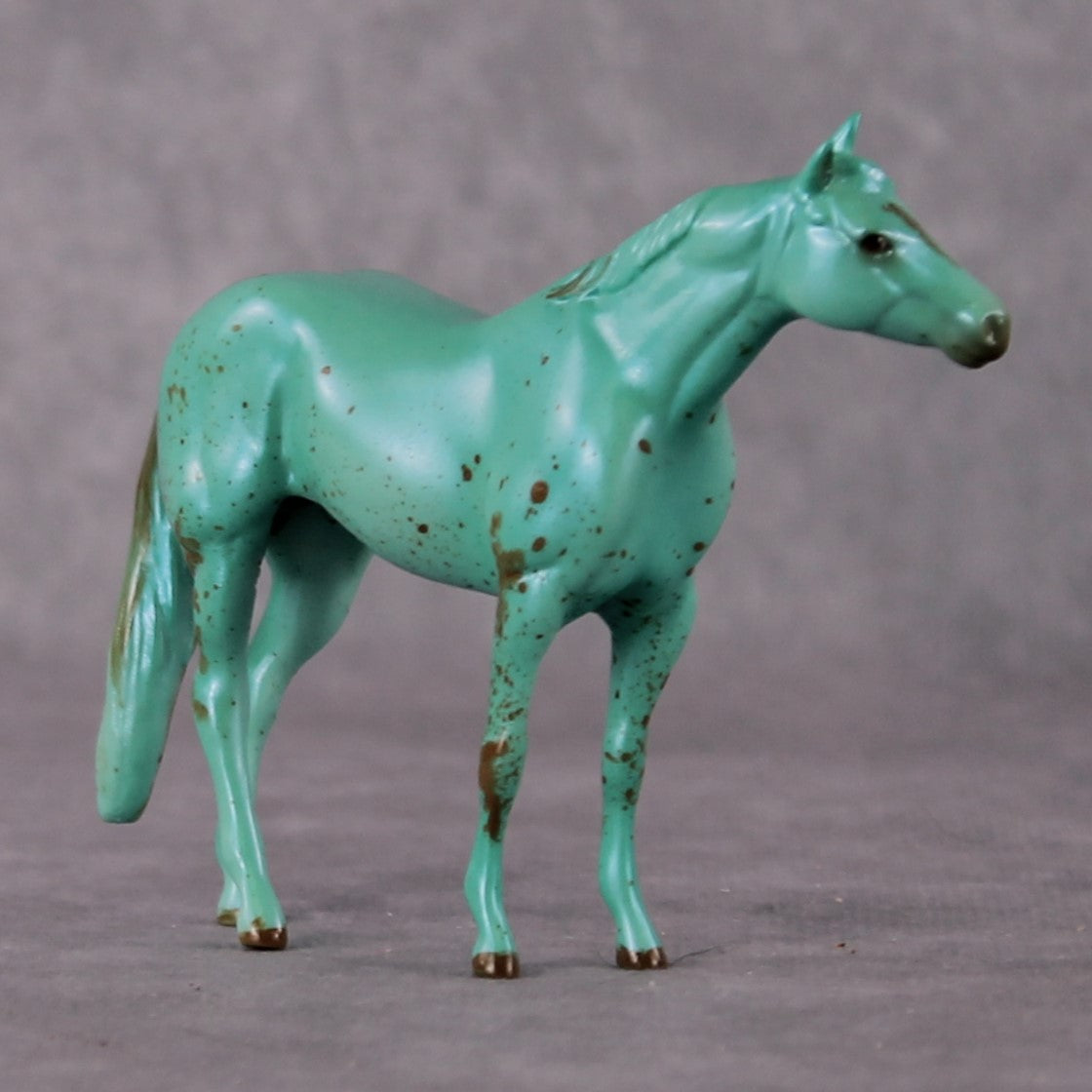 “National Take A Walk in a Park Day” Rock Chips: OOAK Stock Horse Chip based on Beryl by Ellen Robbins
