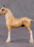 New Horizons OOAK Golden Palomino Draft Chip By Jamie Adamson HS24 MHP Auction