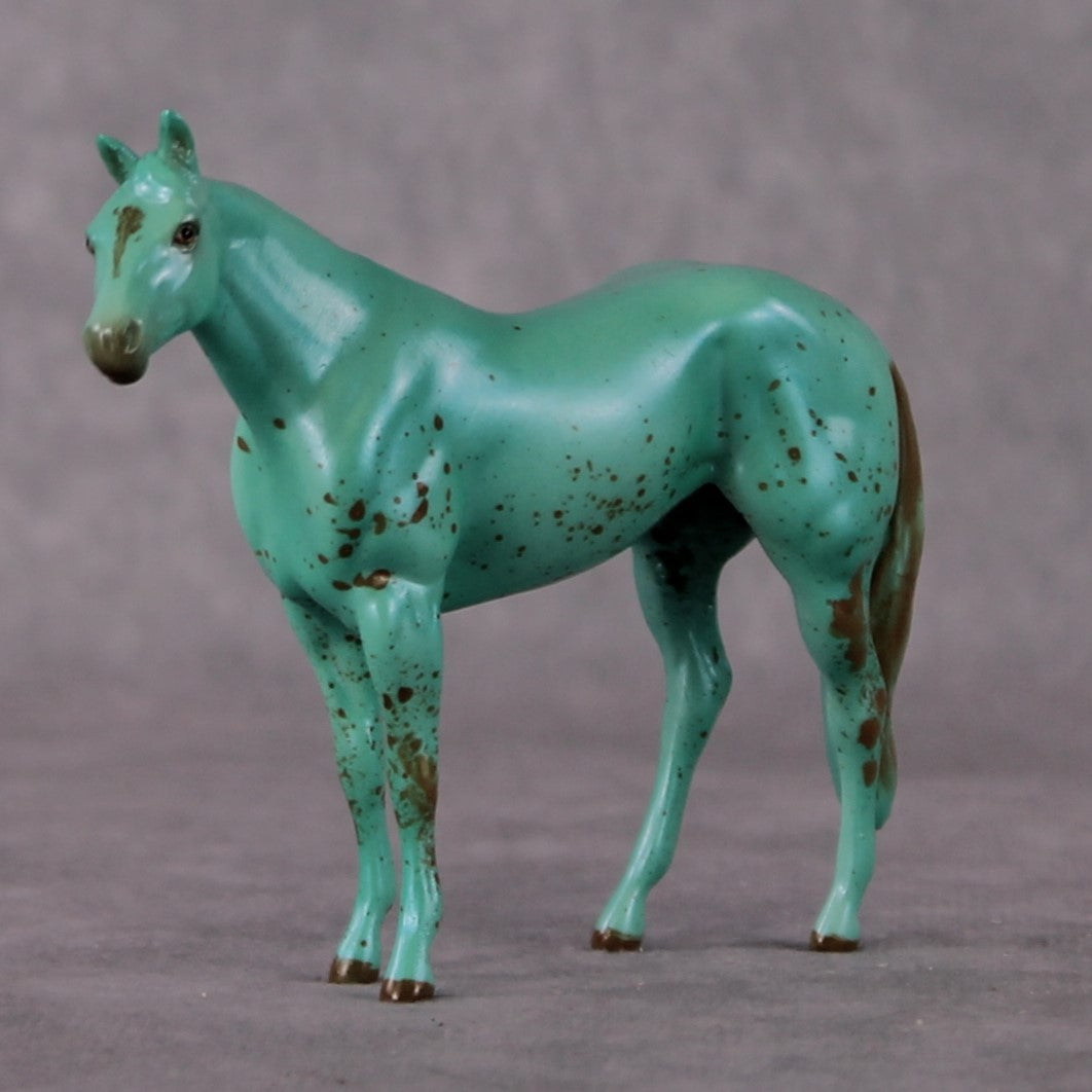 “National Take A Walk in a Park Day” Rock Chips: OOAK Stock Horse Chip based on Beryl by Ellen Robbins