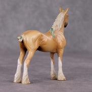 New Horizons OOAK Golden Palomino Draft Chip By Jamie Adamson HS24 MHP Auction