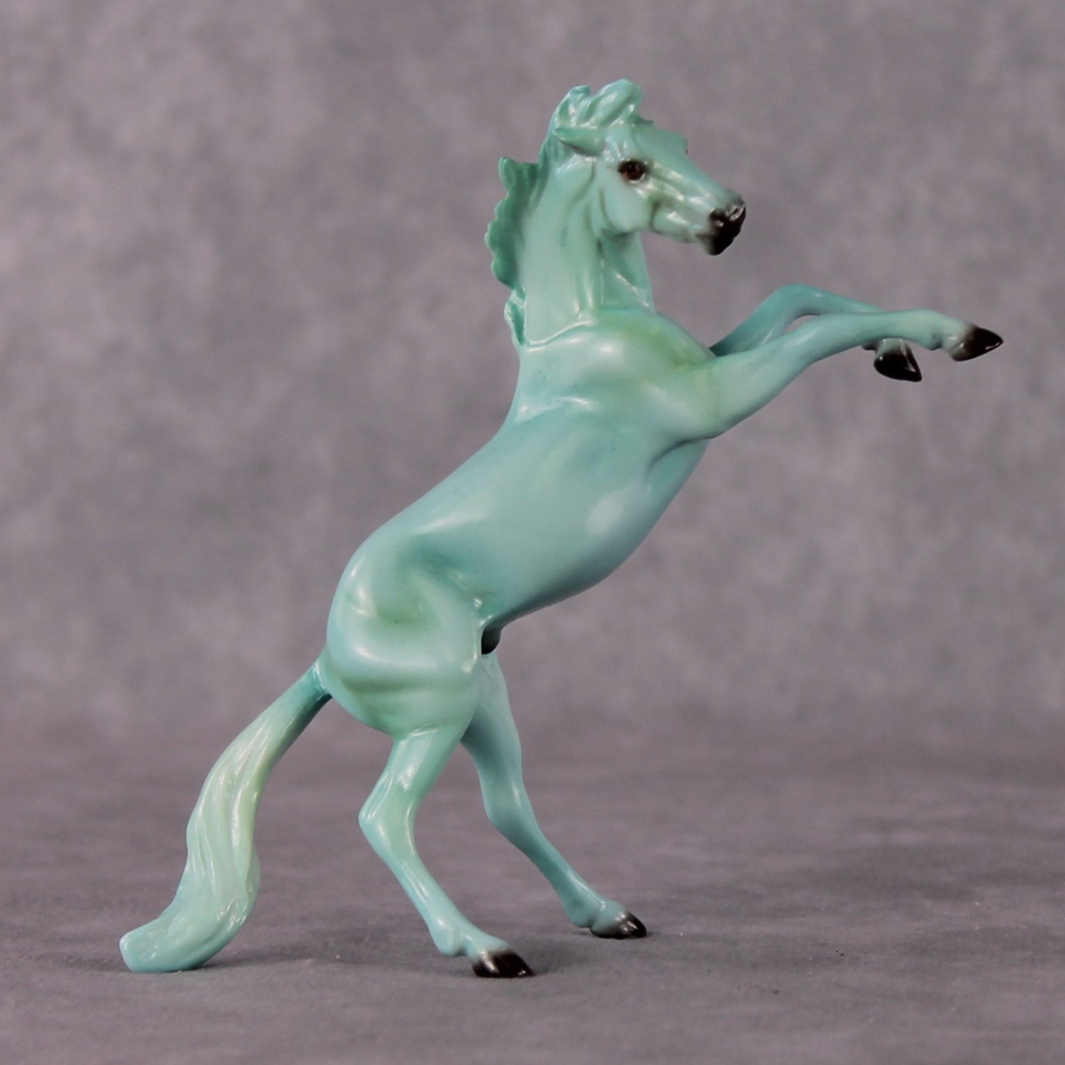 “National Take A Walk in a Park Day” Rock Chips: OOAK Rearing Chip based on Chrysoprase by Ellen Robbins