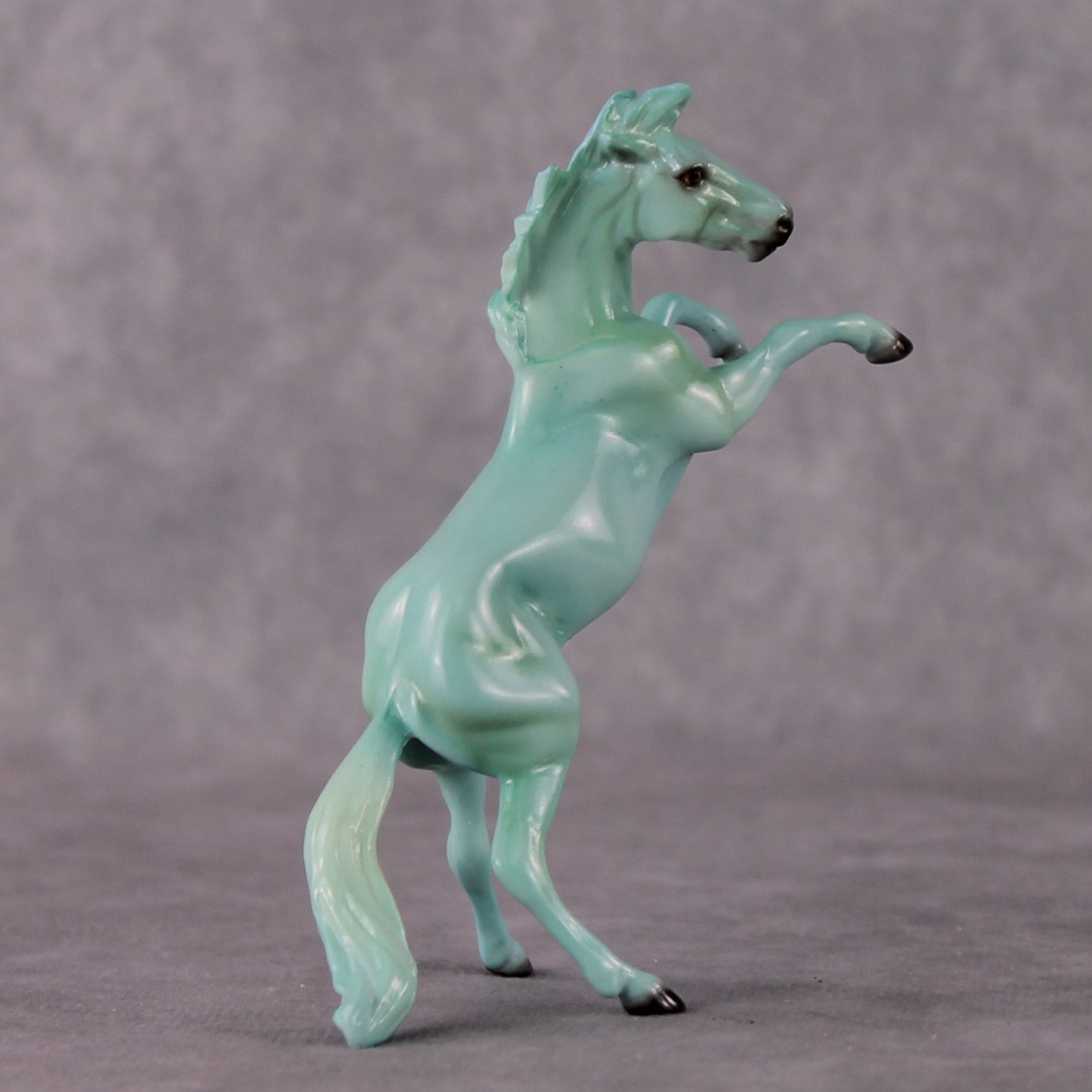 “National Take A Walk in a Park Day” Rock Chips: OOAK Rearing Chip based on Chrysoprase by Ellen Robbins