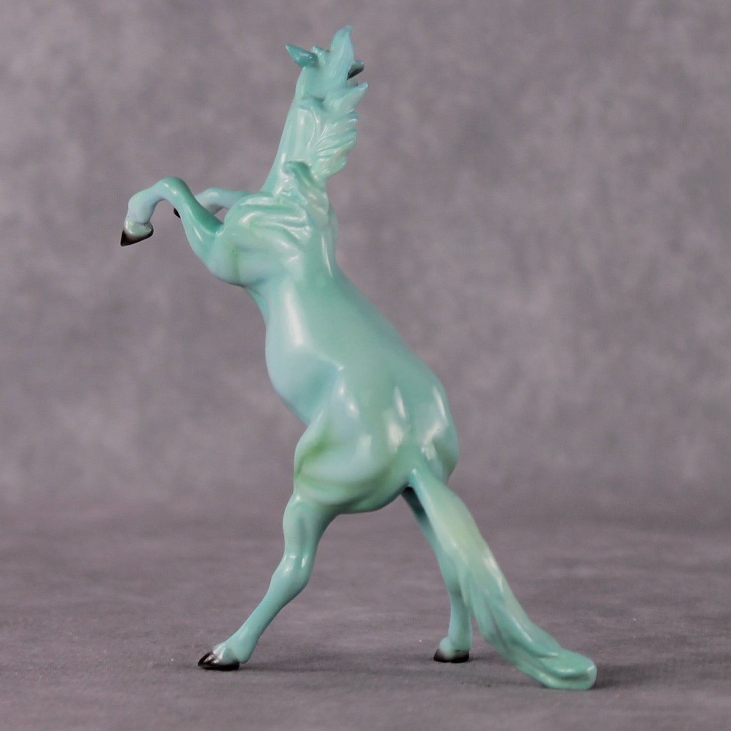 “National Take A Walk in a Park Day” Rock Chips: OOAK Rearing Chip based on Chrysoprase by Ellen Robbins