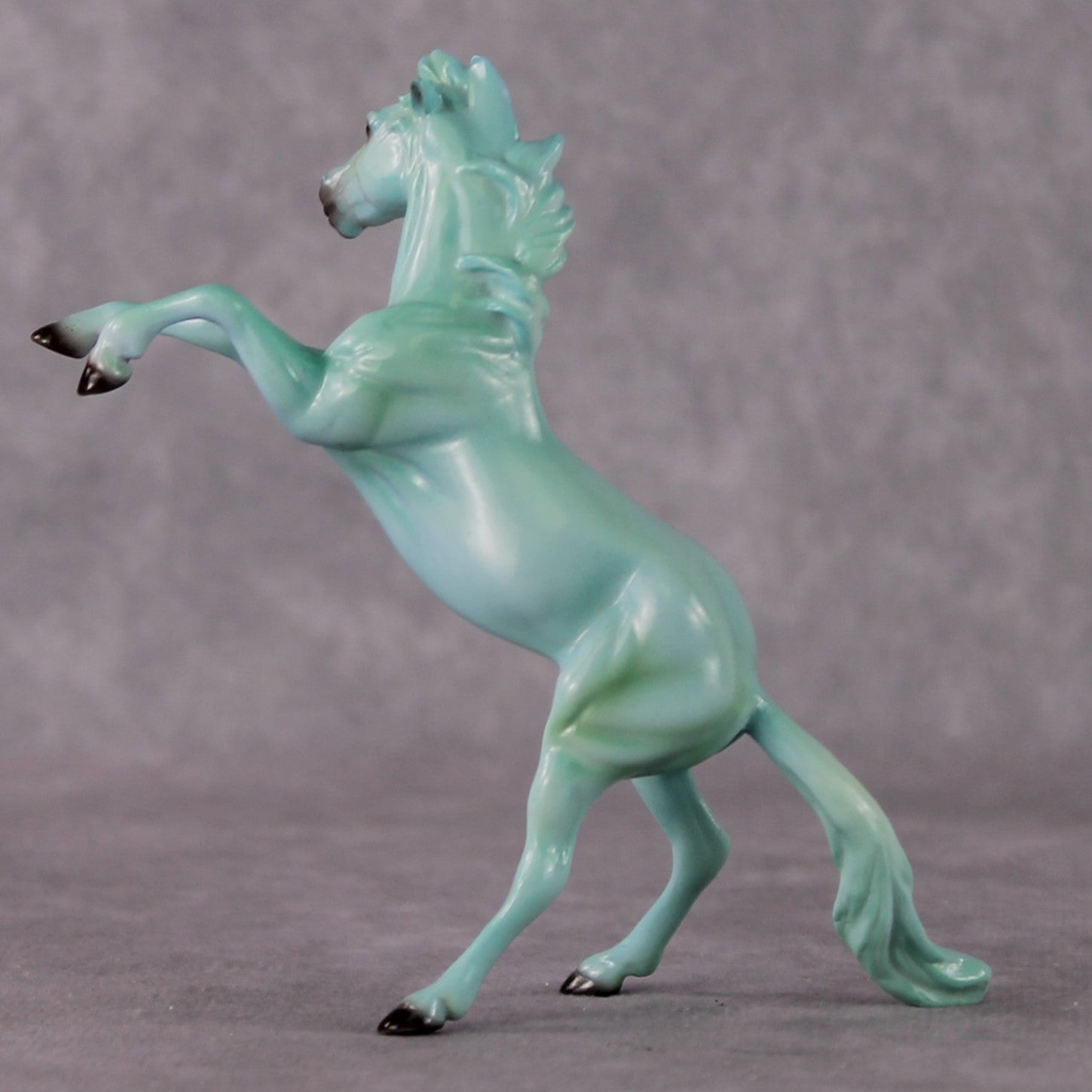 “National Take A Walk in a Park Day” Rock Chips: OOAK Rearing Chip based on Chrysoprase by Ellen Robbins