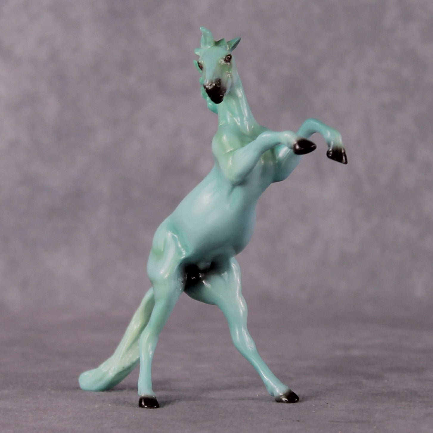 “National Take A Walk in a Park Day” Rock Chips: OOAK Rearing Chip based on Chrysoprase by Ellen Robbins