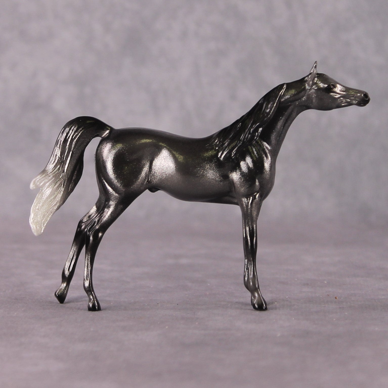 “National Take A Walk in a Park Day” Rock Chips: OOAK Arabian Chip based on Galena by Ellen Robbins