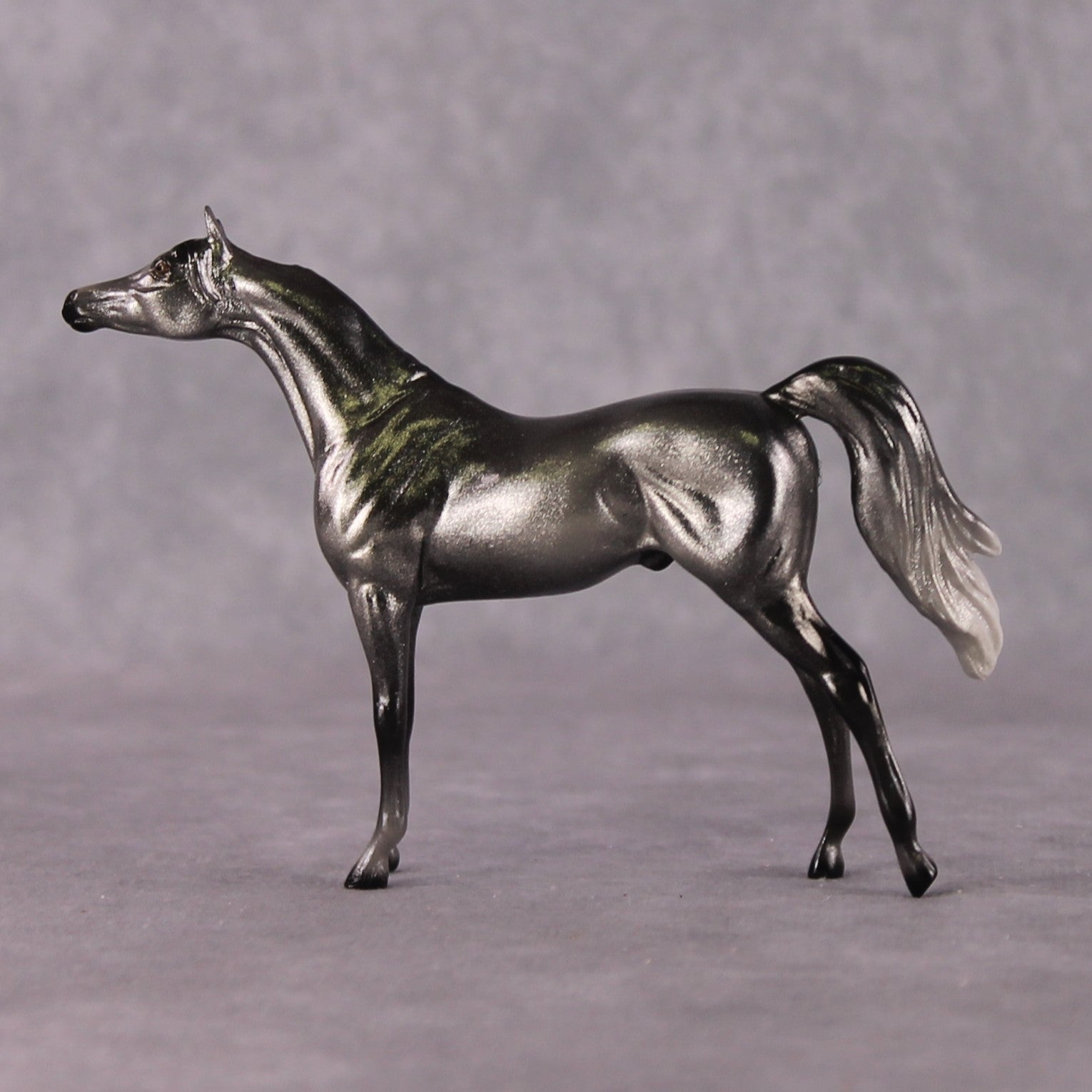 “National Take A Walk in a Park Day” Rock Chips: OOAK Arabian Chip based on Galena by Ellen Robbins
