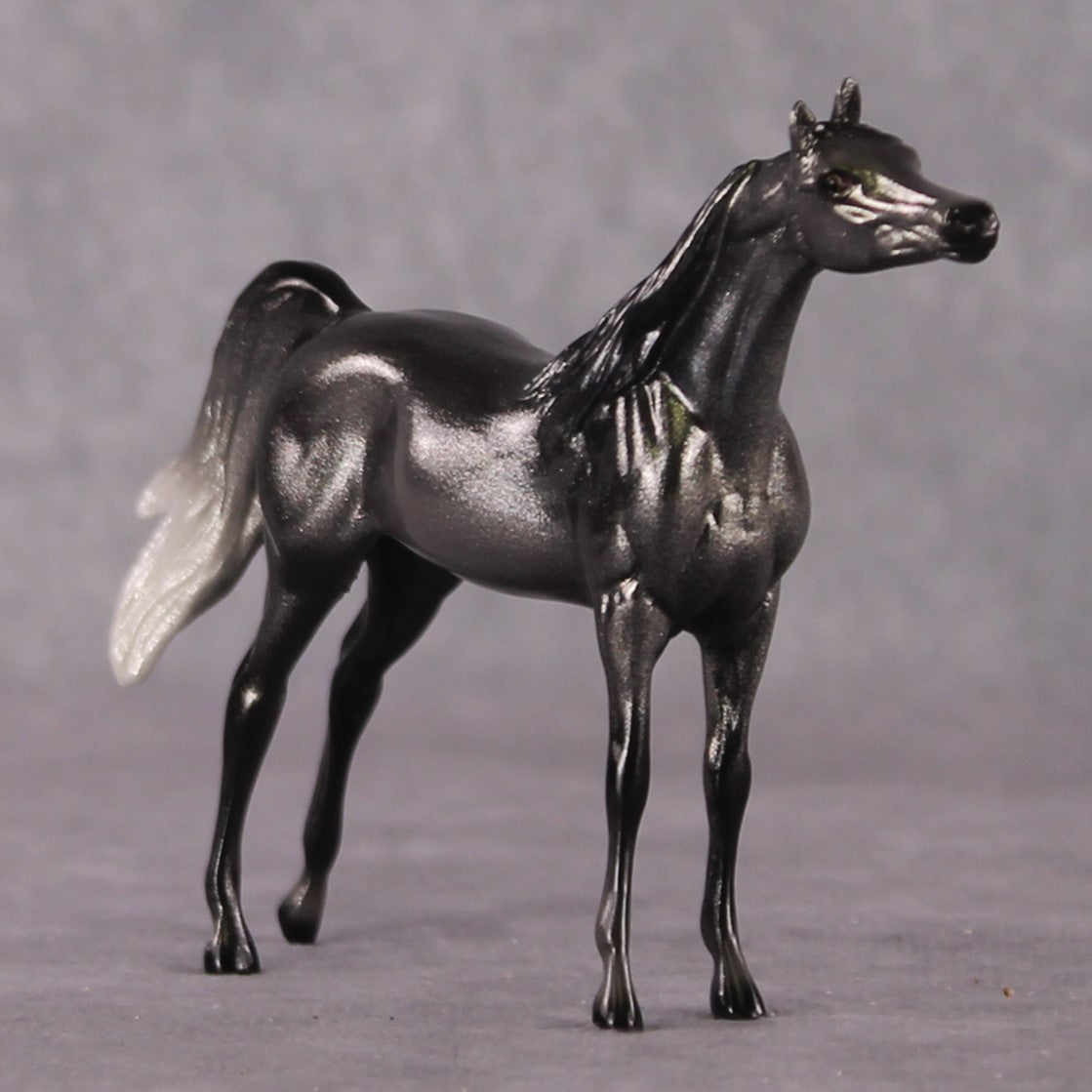 “National Take A Walk in a Park Day” Rock Chips: OOAK Arabian Chip based on Galena by Ellen Robbins