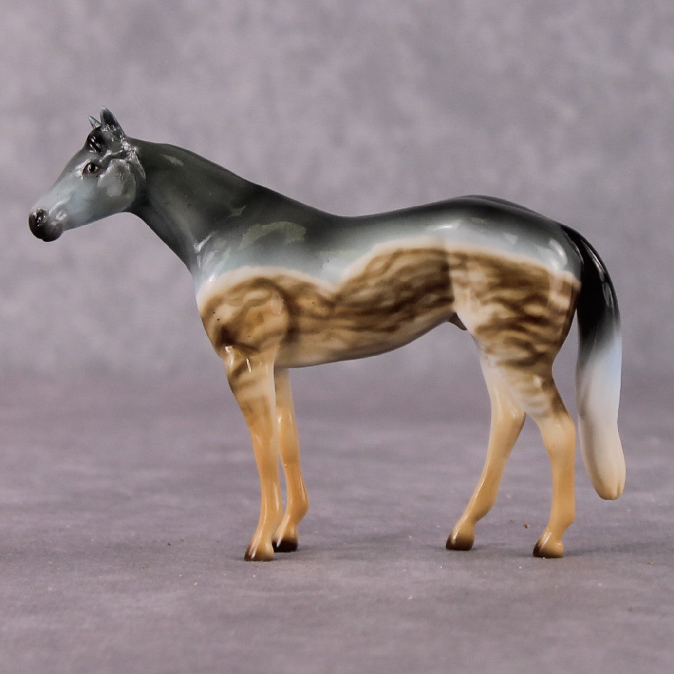 “National Take A Walk in a Park Day” Rock Chips: OOAK Stock Horse Chip based on Picture Jasper by Ellen Robbins