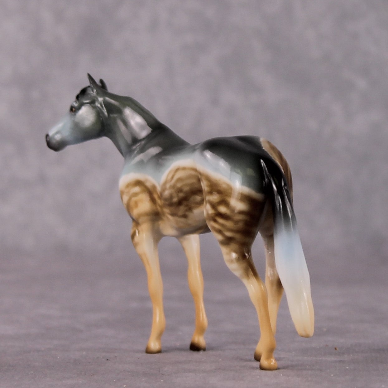 “National Take A Walk in a Park Day” Rock Chips: OOAK Stock Horse Chip based on Picture Jasper by Ellen Robbins