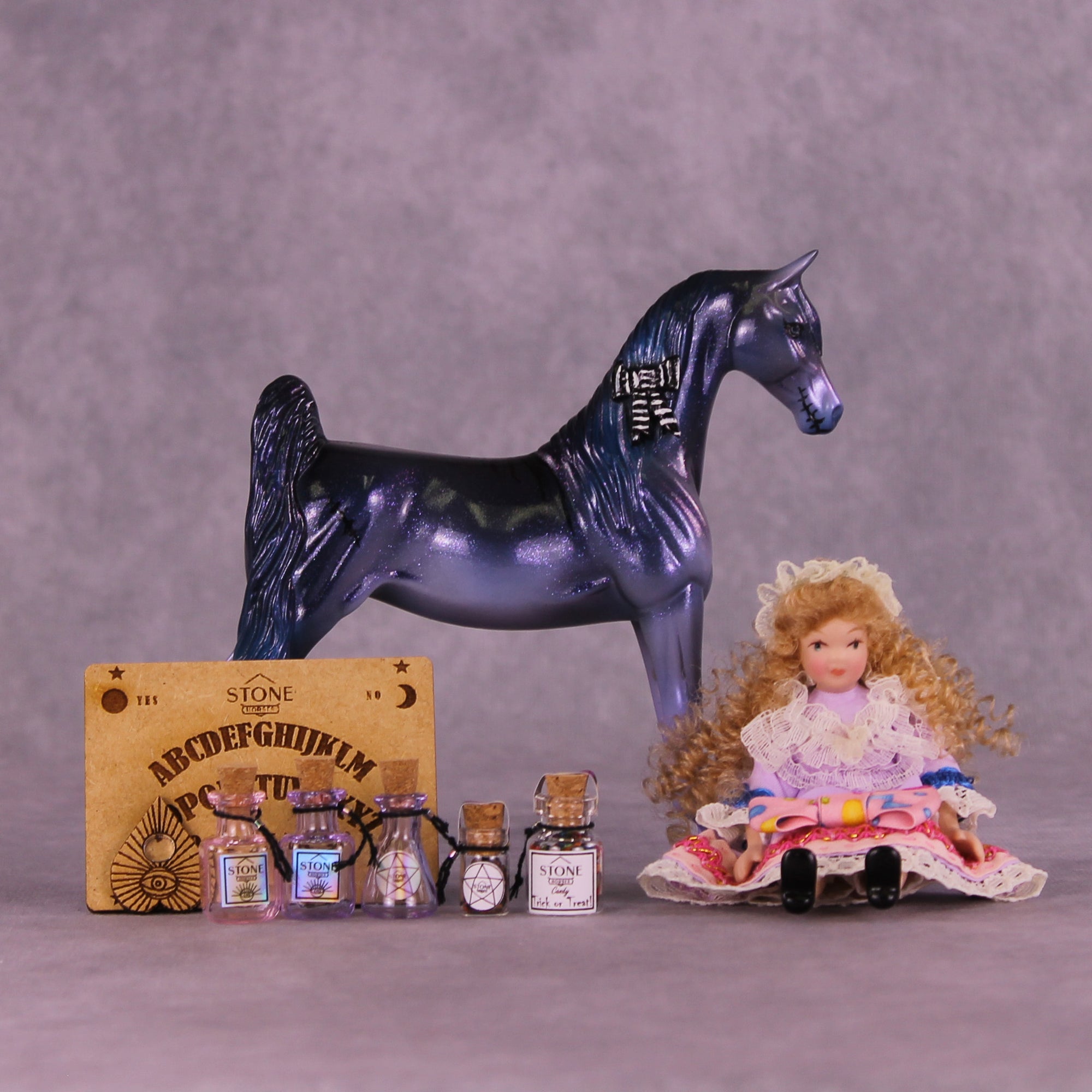 Miss Moonlight OOAK FCM Pebble Saddlebred by Pernille Forsberg Bøjsen GS1125