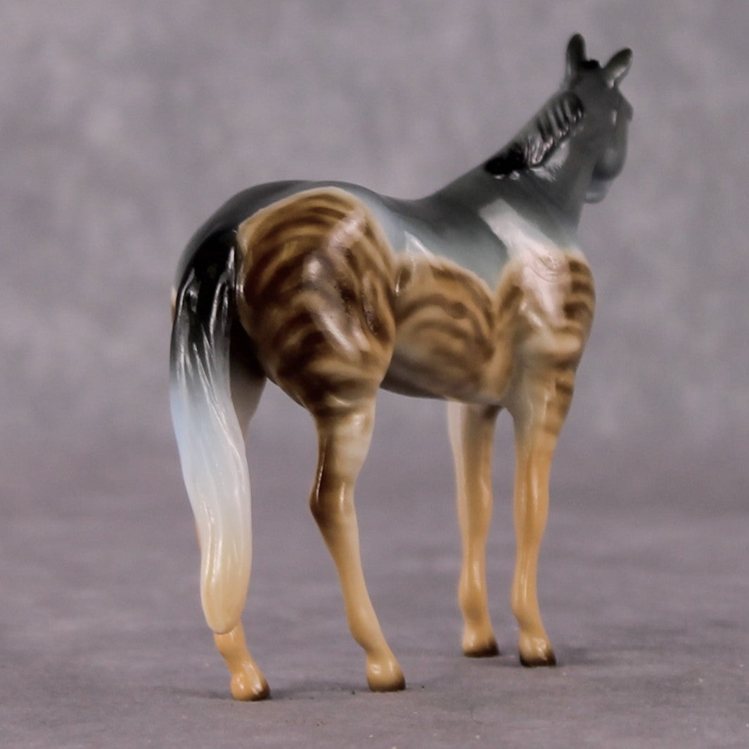 “National Take A Walk in a Park Day” Rock Chips: OOAK Stock Horse Chip based on Picture Jasper by Ellen Robbins