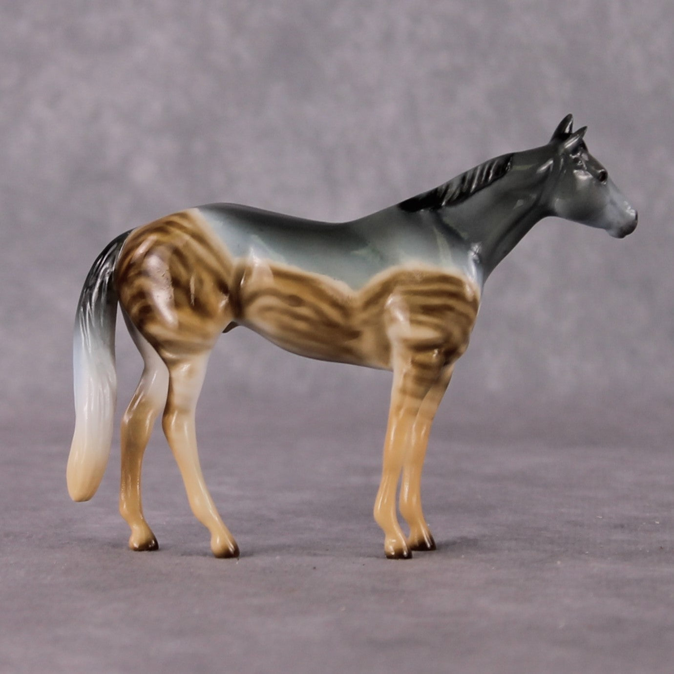 “National Take A Walk in a Park Day” Rock Chips: OOAK Stock Horse Chip based on Picture Jasper by Ellen Robbins