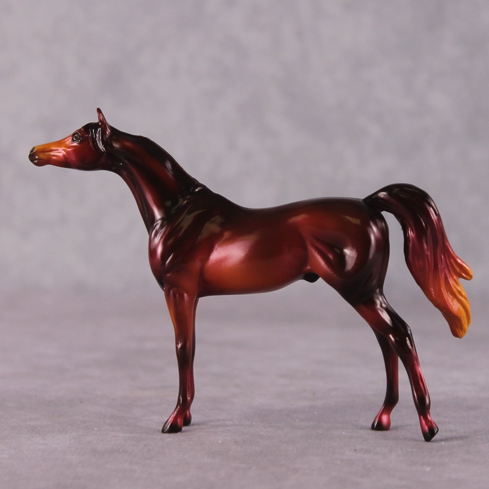 “National Take A Walk in a Park Day” Rock Chips: OOAK Arabian Chip based on Garnet by Ellen Robbins