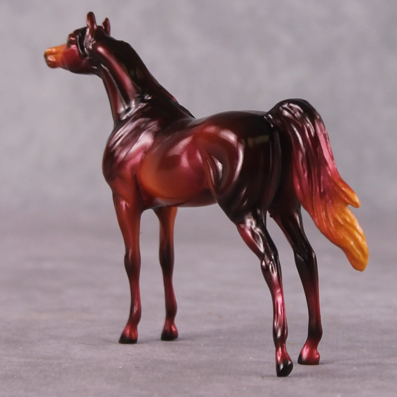 “National Take A Walk in a Park Day” Rock Chips: OOAK Arabian Chip based on Garnet by Ellen Robbins