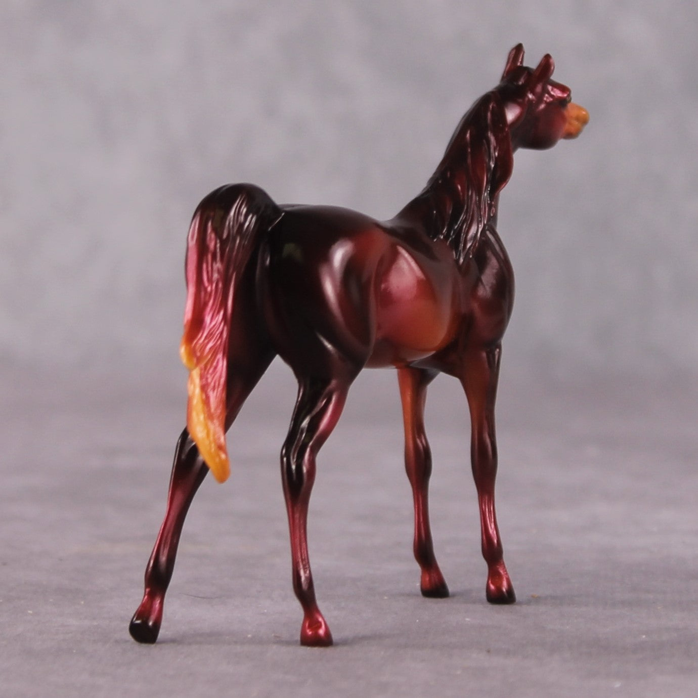 “National Take A Walk in a Park Day” Rock Chips: OOAK Arabian Chip based on Garnet by Ellen Robbins