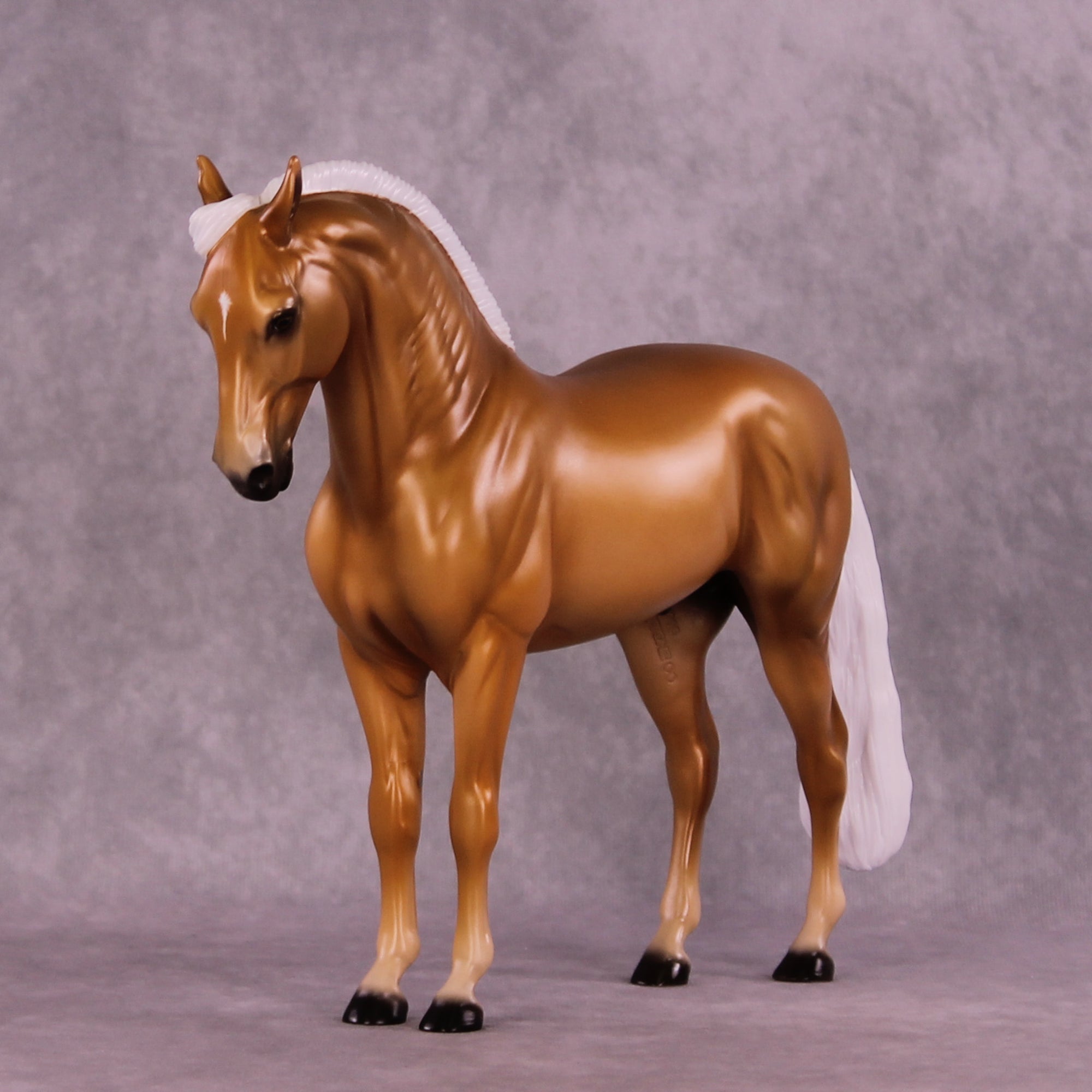 Honeycomb OOAK FCM Andalusian by Ellen Robbins DDOOAKs25