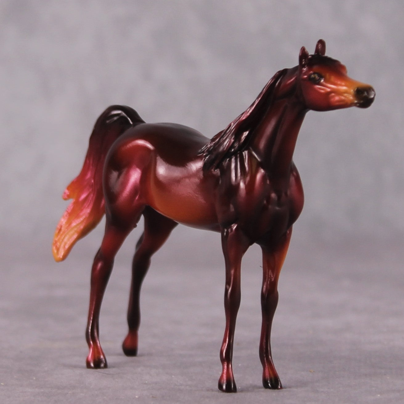 “National Take A Walk in a Park Day” Rock Chips: OOAK Arabian Chip based on Garnet by Ellen Robbins