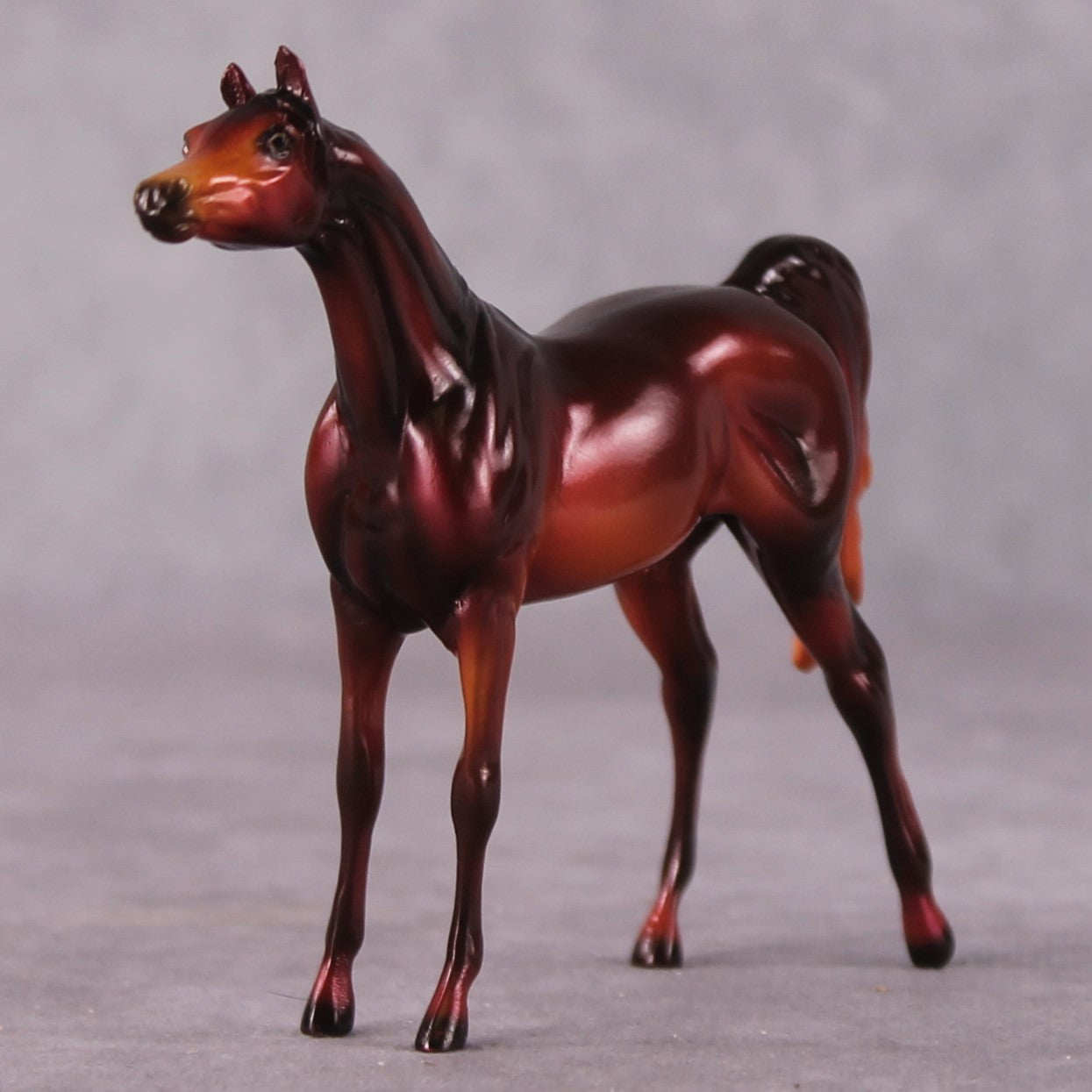 “National Take A Walk in a Park Day” Rock Chips: OOAK Arabian Chip based on Garnet by Ellen Robbins