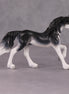 John Thorton LE-3  Black & White Friesian Chip By Jess Hamill Call of the Wild CL24 - Alaskan Husky