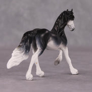 John Thorton LE-3  Black & White Friesian Chip By Jess Hamill Call of the Wild CL24 - Alaskan Husky