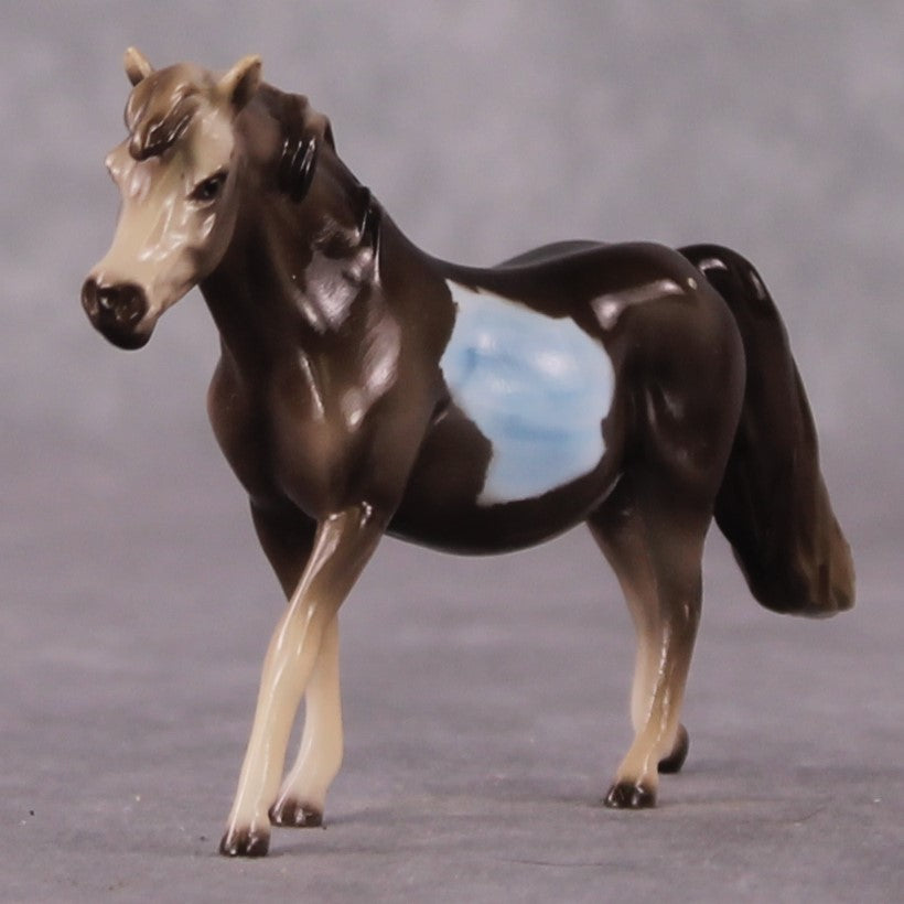 “National Take A Walk in a Park Day” Rock Chips: OOAK Pony Chip based on Thunderegg II by Ellen Robbins