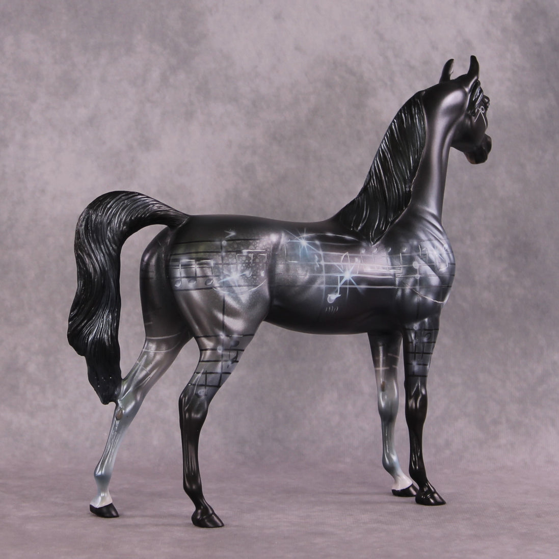 "Beethoven" OOAK Arabian by Kike Duarte SHCF25