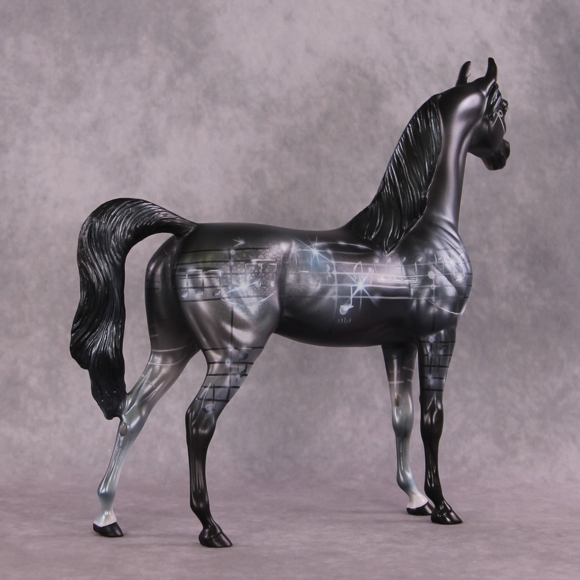 &quot;Beethoven&quot; OOAK Arabian by Kike Duarte SHCF25