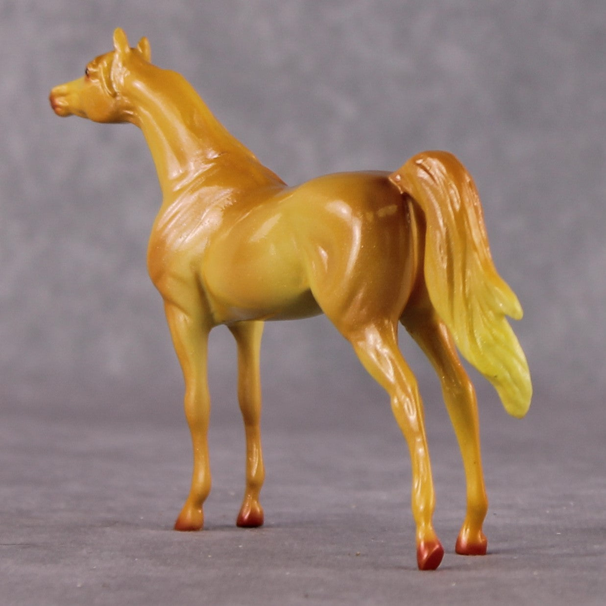 “National Take A Walk in a Park Day” Rock Chips: OOAK Arabian Chip based on Fire Opal by Ellen Robbins