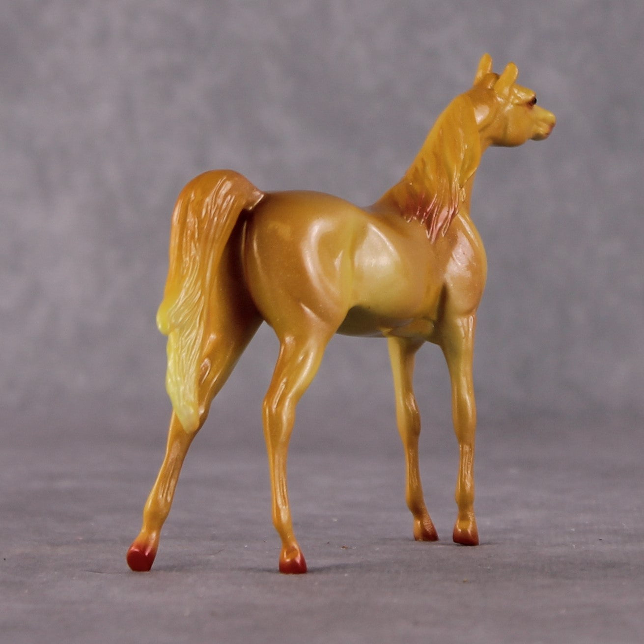 “National Take A Walk in a Park Day” Rock Chips: OOAK Arabian Chip based on Fire Opal by Ellen Robbins