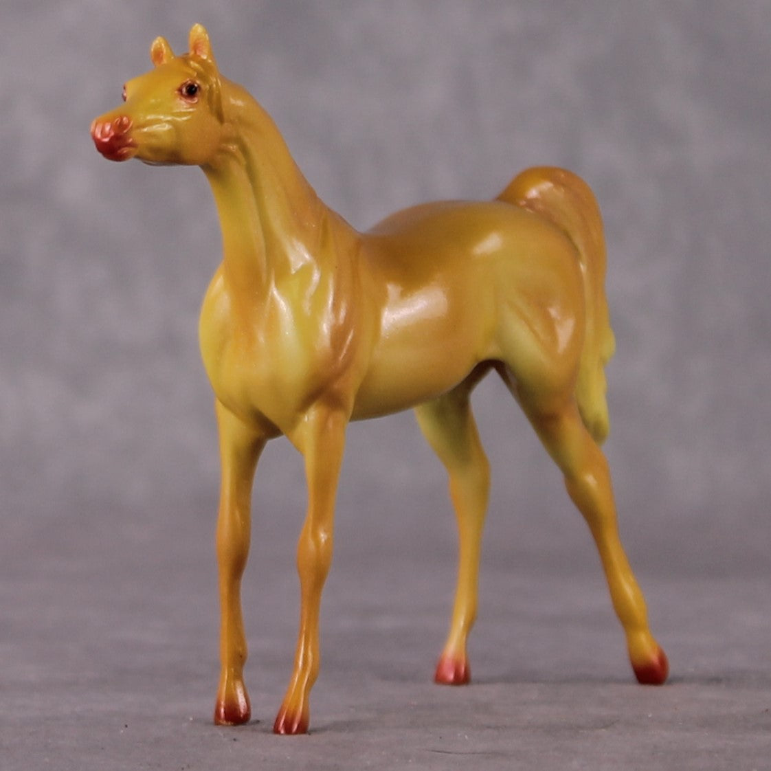 “National Take A Walk in a Park Day” Rock Chips: OOAK Arabian Chip based on Fire Opal by Ellen Robbins