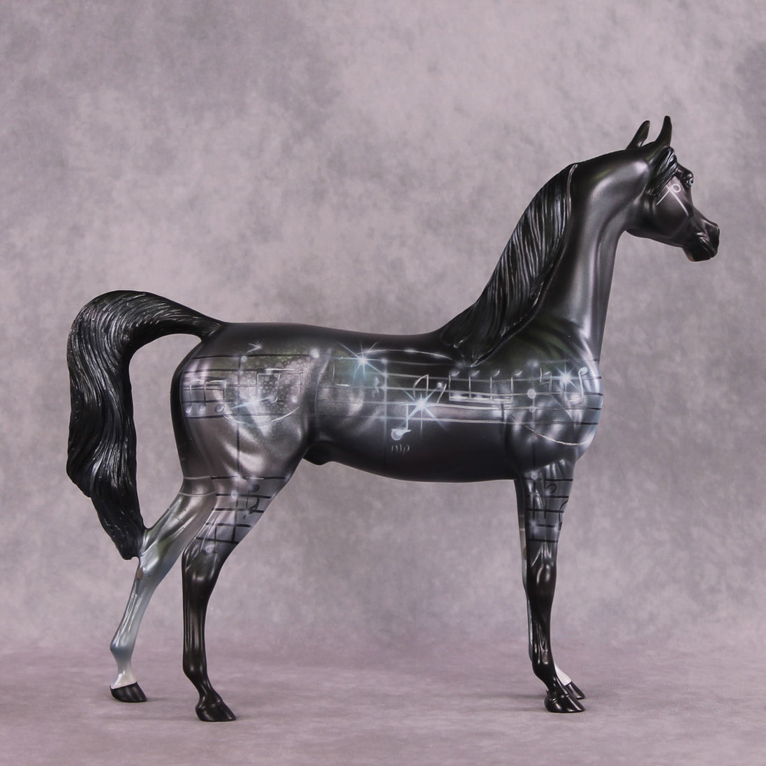 "Beethoven" OOAK Arabian by Kike Duarte SHCF25