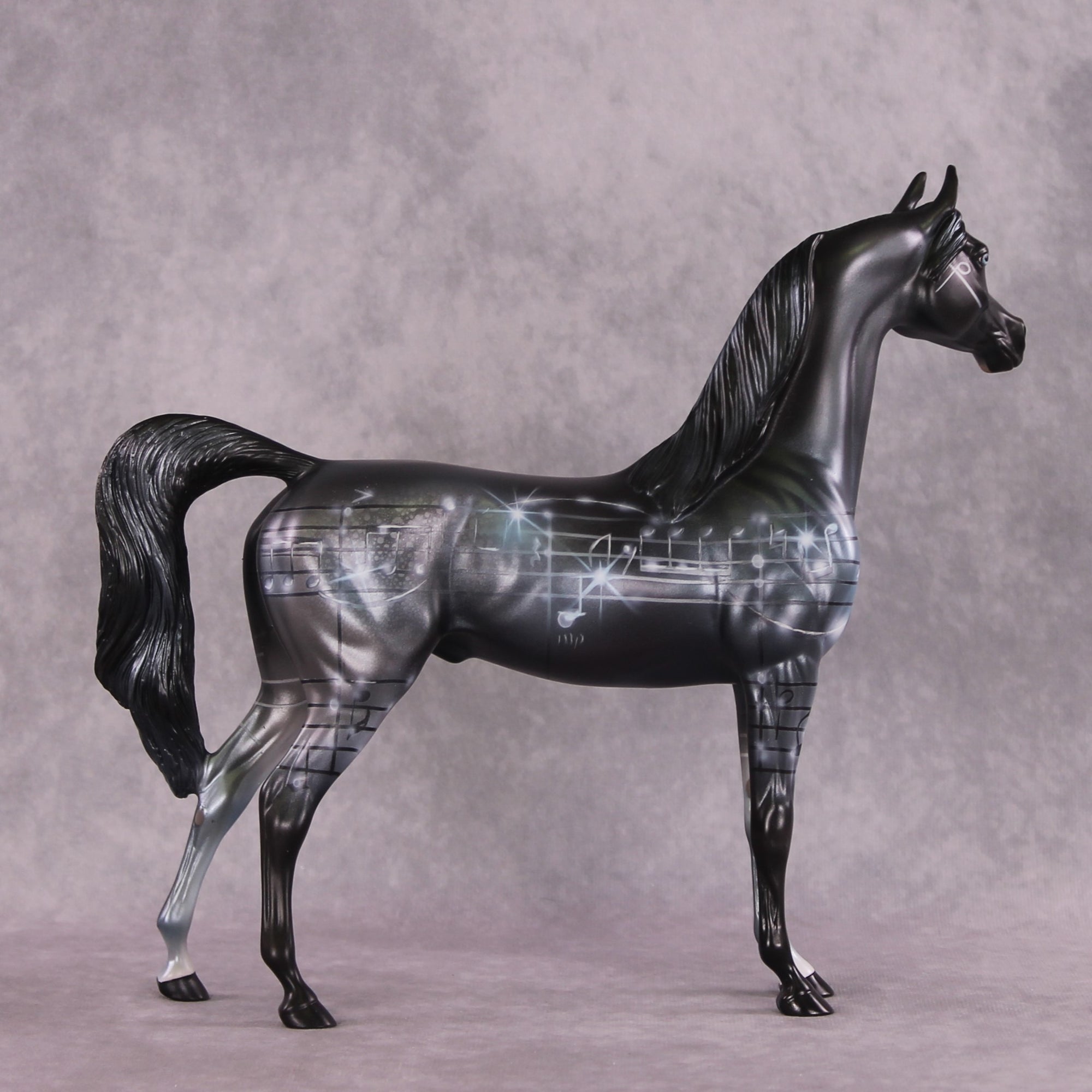 &quot;Beethoven&quot; OOAK Arabian by Kike Duarte SHCF25