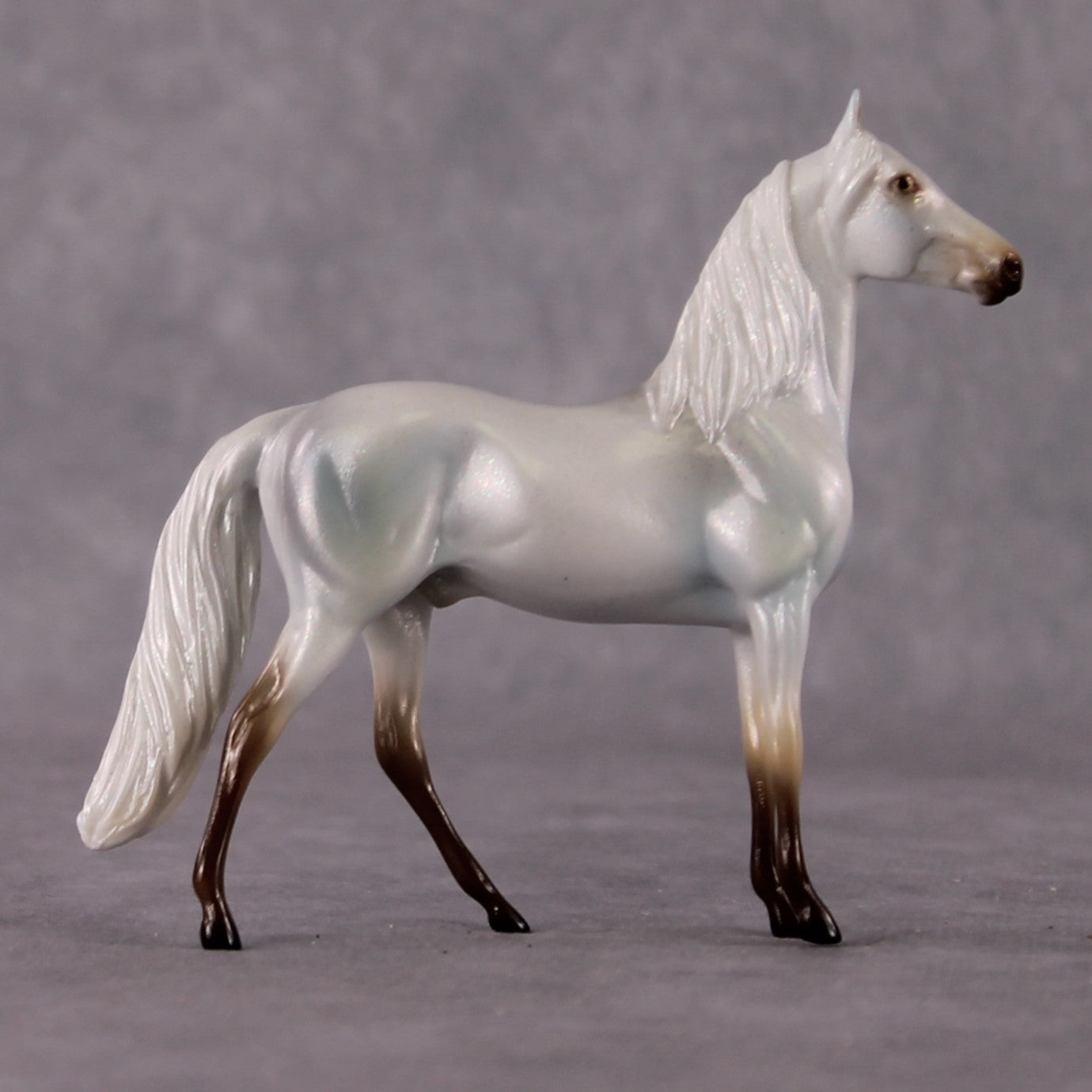 “National Take A Walk in a Park Day” Rock Chips: OOAK Morgan Chip based on Hyalite Opal by Ellen Robbins