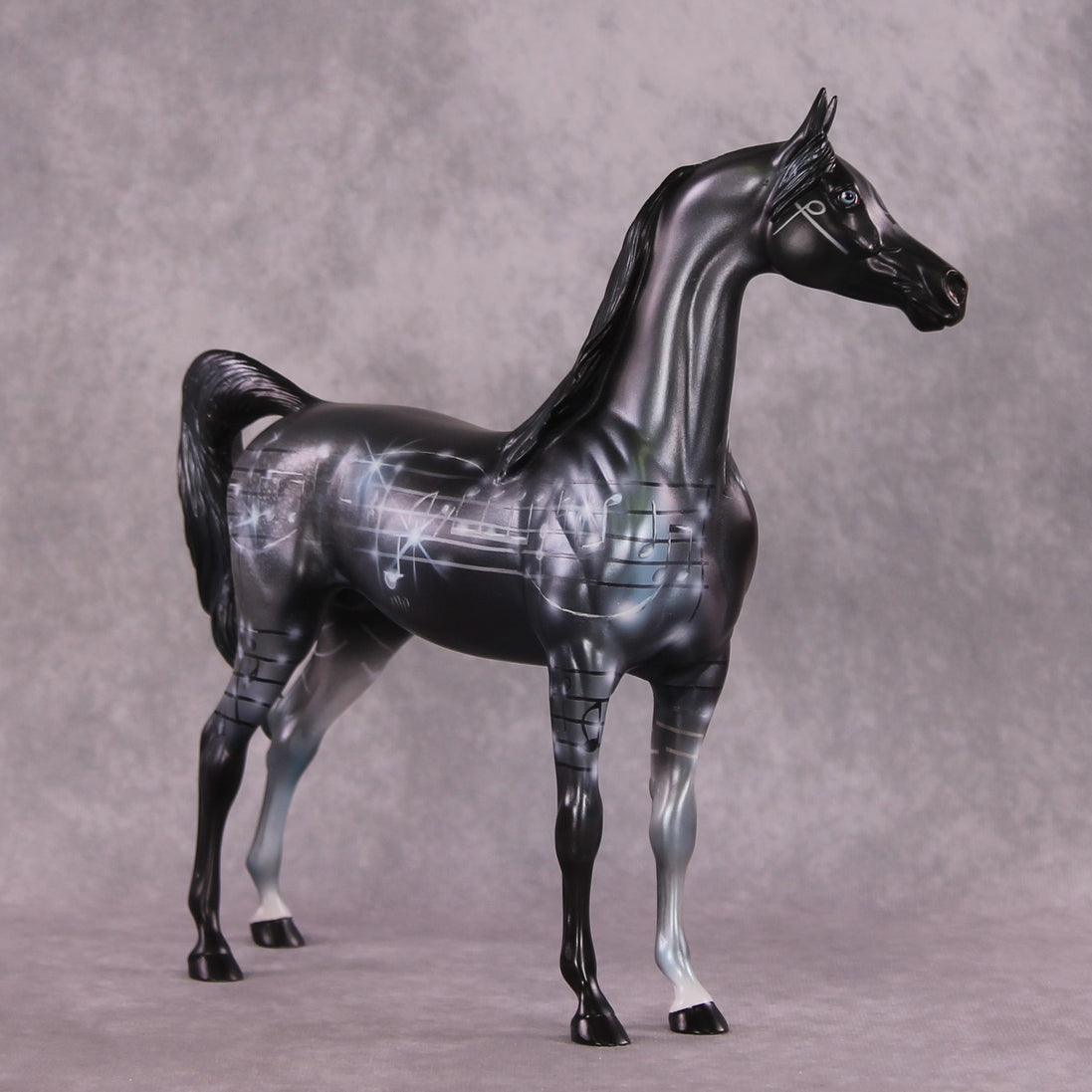 "Beethoven" OOAK Arabian by Kike Duarte SHCF25